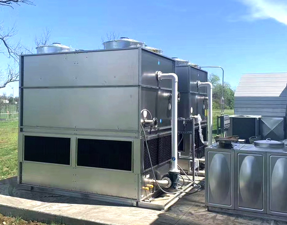 闭式逆流冷却塔